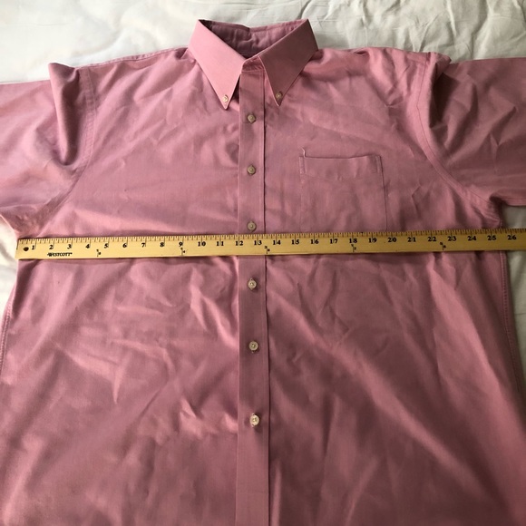 LANDS’ END Pink Summer Shirt - Picture 4 of 7